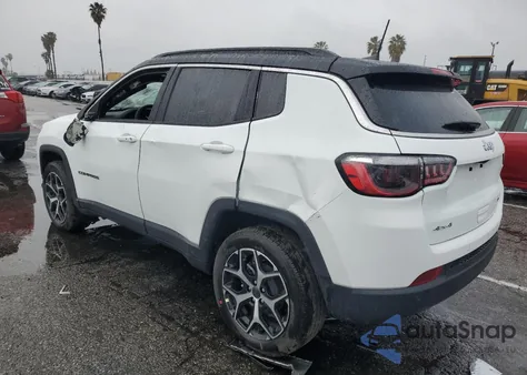 2025 Jeep Compass Limited from USA, damaged, VIN 3C4NJDCNXST546294